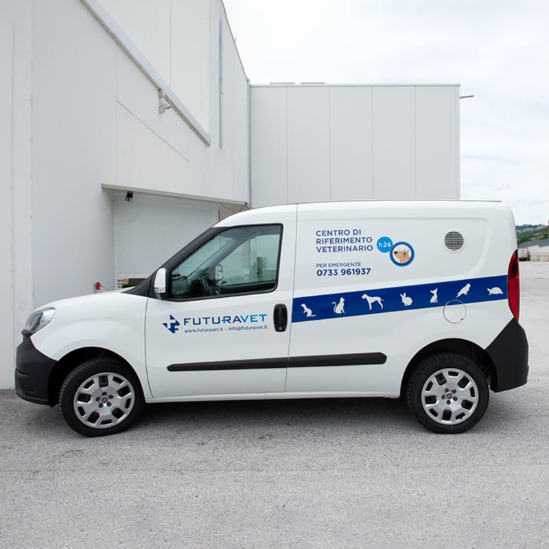 navetta per il trasporto animali di futuravet